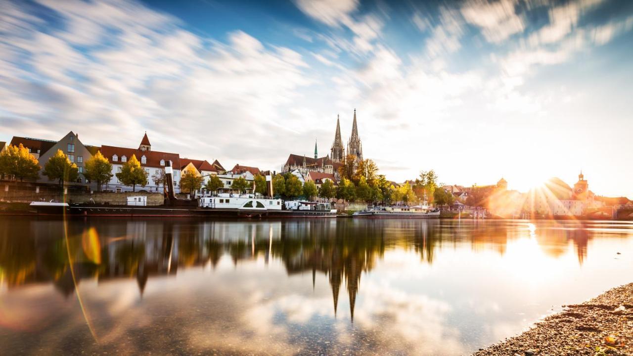 Greenleaf Lappersdorf - Terrasse - A93 Anbindung - Netflix - Stadtnah Kültér fotó